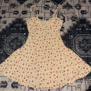 Aeropostale Yellow Floral Dress